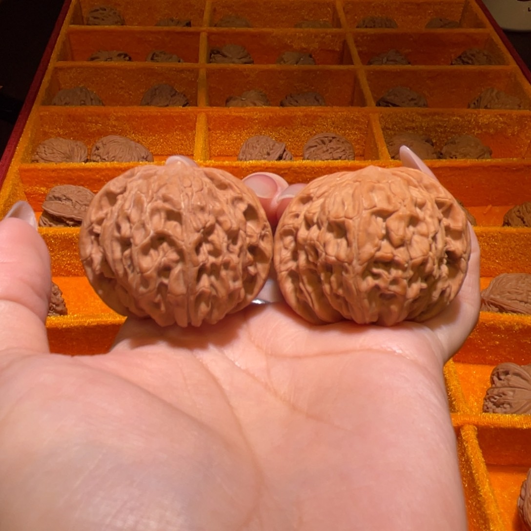 文玩核桃把件42正磨