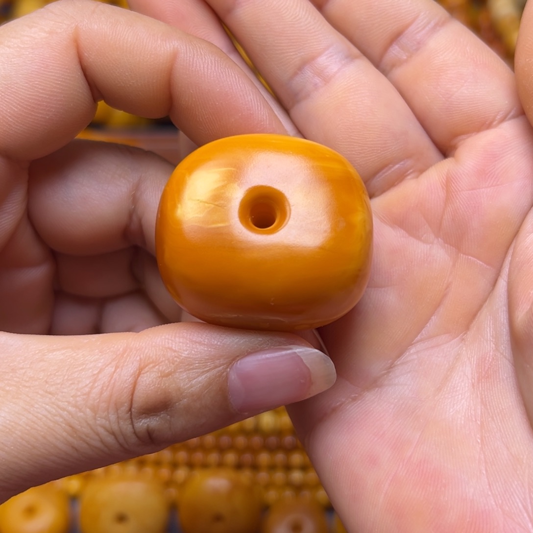 蜜蜡未镶嵌吊坠(不含链)