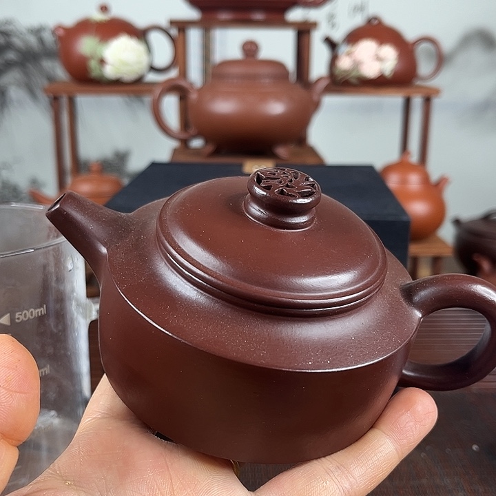 宿***饰紫砂茶壶微瑕处理