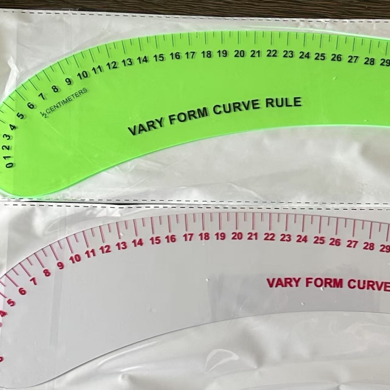 服装裁剪工具 服装打板弧形 加厚材质12-260大刀尺