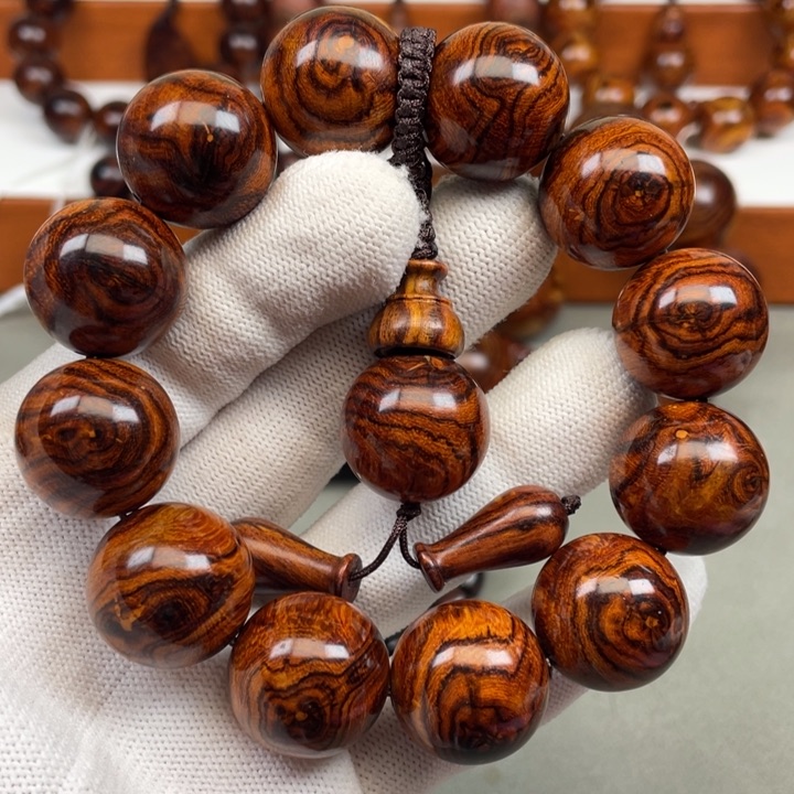 黄花梨/降香黄檀手串/手链海南黄花梨