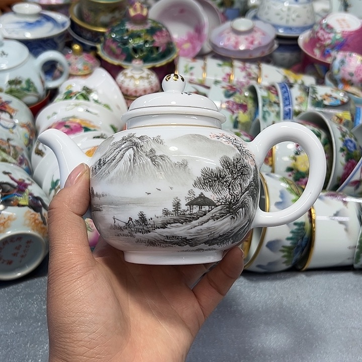 景德镇陶瓷手工手绘