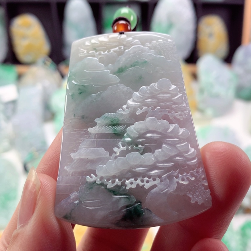 【闪购商品】翡翠吊坠(不含链)未镶嵌