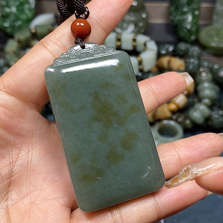 和田玉挂件未镶嵌