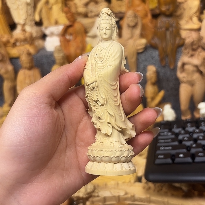 黄杨木黄杨木瑕疵观音