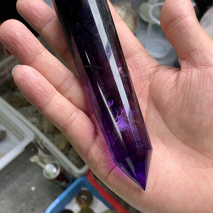 水晶摆件未镶嵌应**住水晶