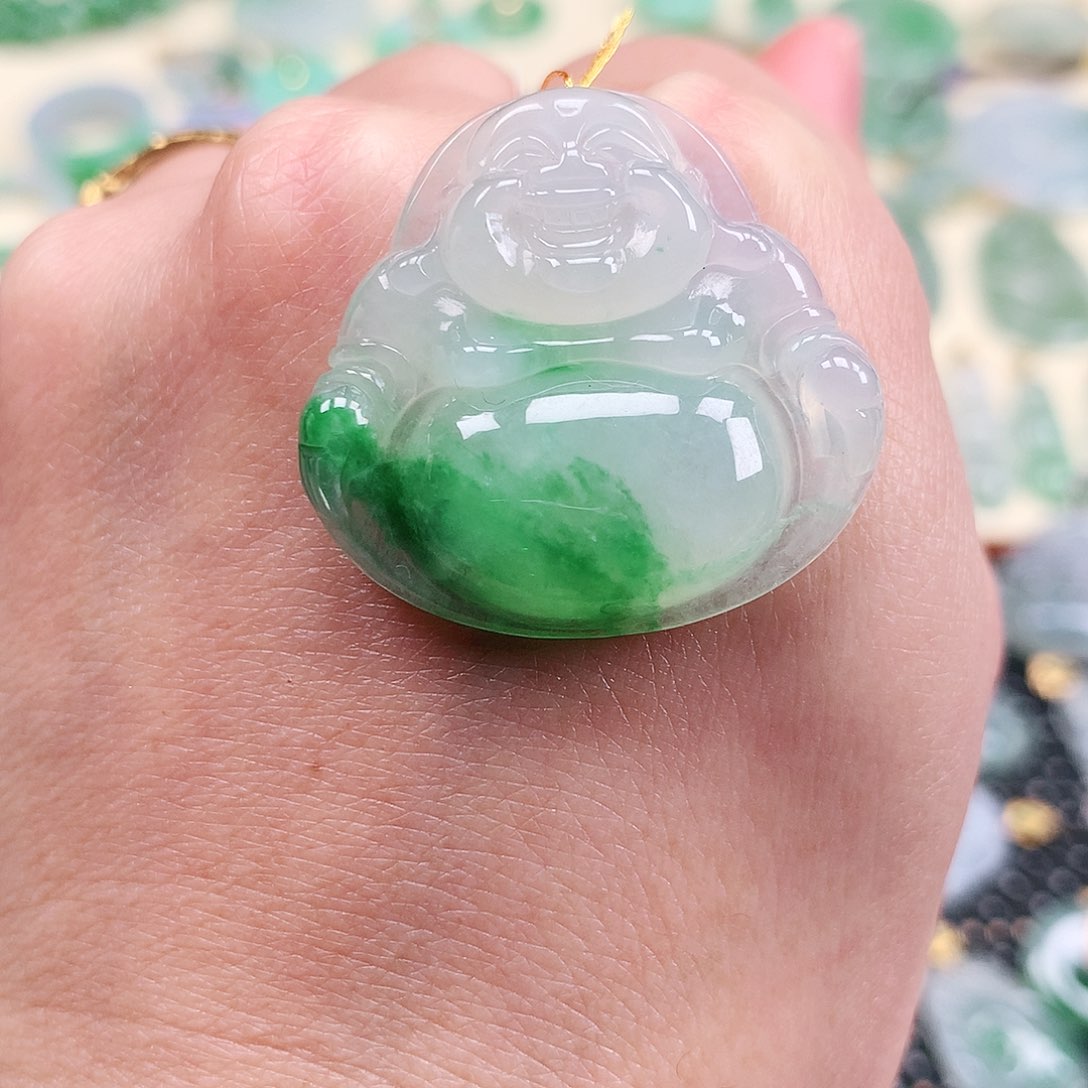 【闪购商品】翡翠吊坠(不含链)未镶嵌佛公