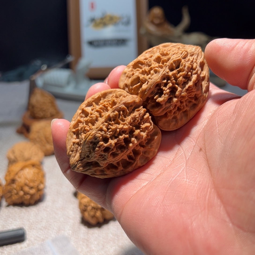 文玩核桃把件喝***瘾全品41满天星