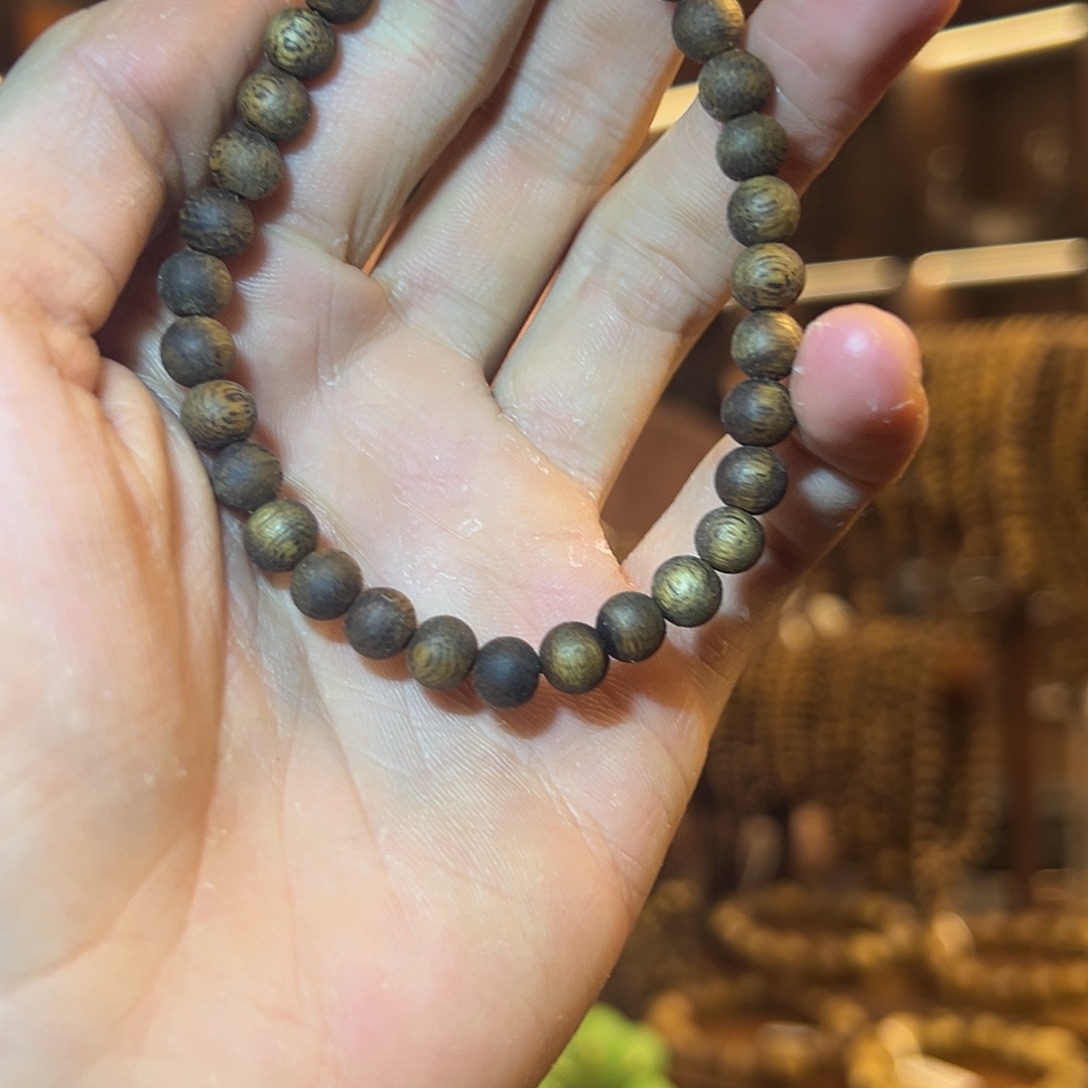 沉香沉香碎屑卡6圆珠单圈