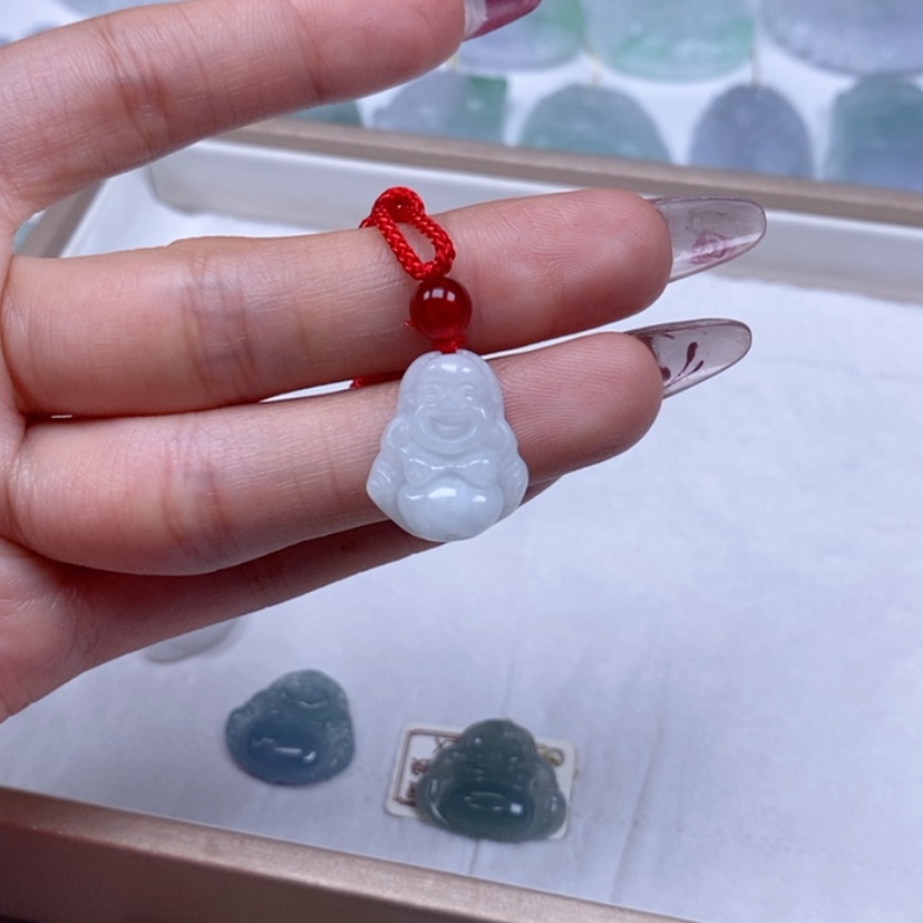 【闪购商品】翡翠颈饰未镶嵌用****9佛公