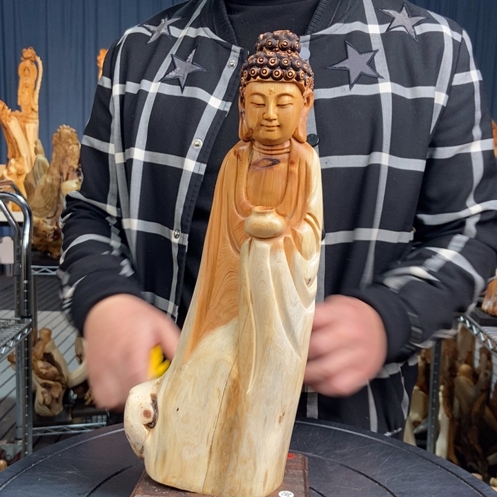 柏木（崖柏）随型摆件