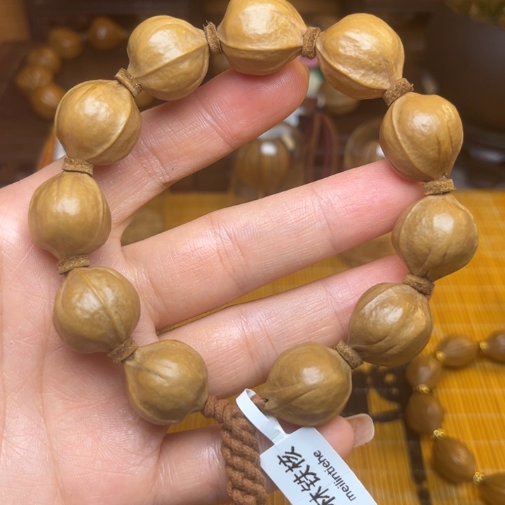 橄榄核手串/手链梅林铁核1.8*2.1蜜桃臀