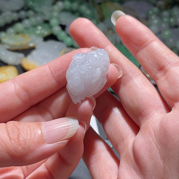 颈饰未镶嵌翡翠天