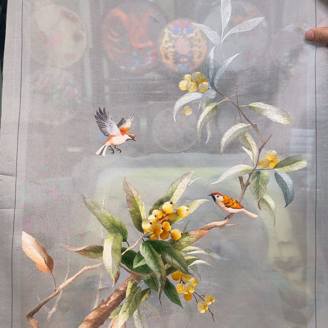 刺绣刺绣工艺精湛