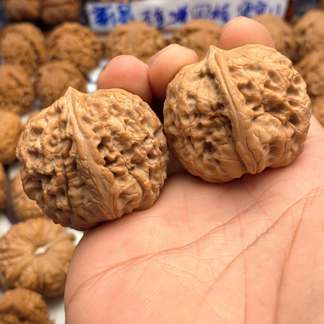 【闪购商品】文玩核桃把件42尺 全品大团圆 11