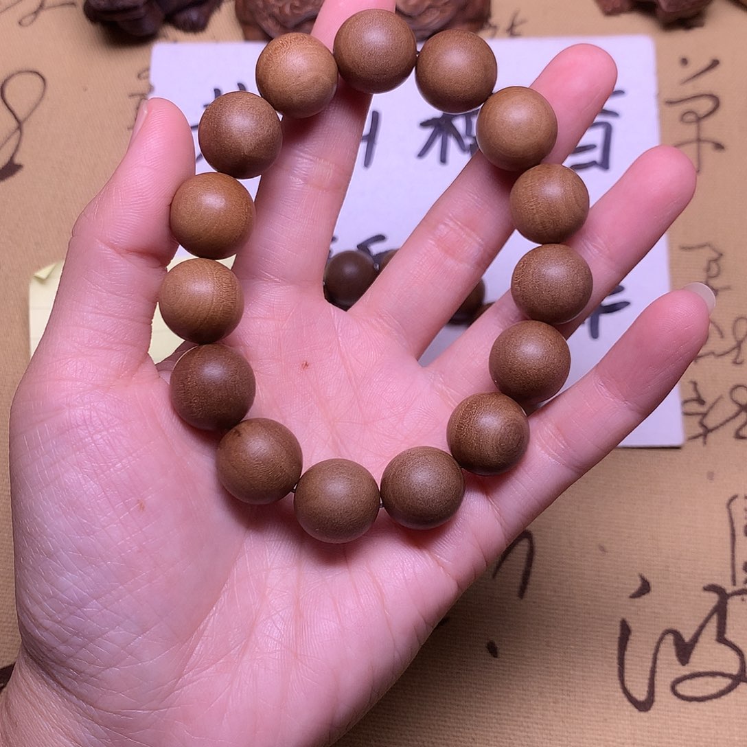 檀香木手串/手链老山檀香1.5/15