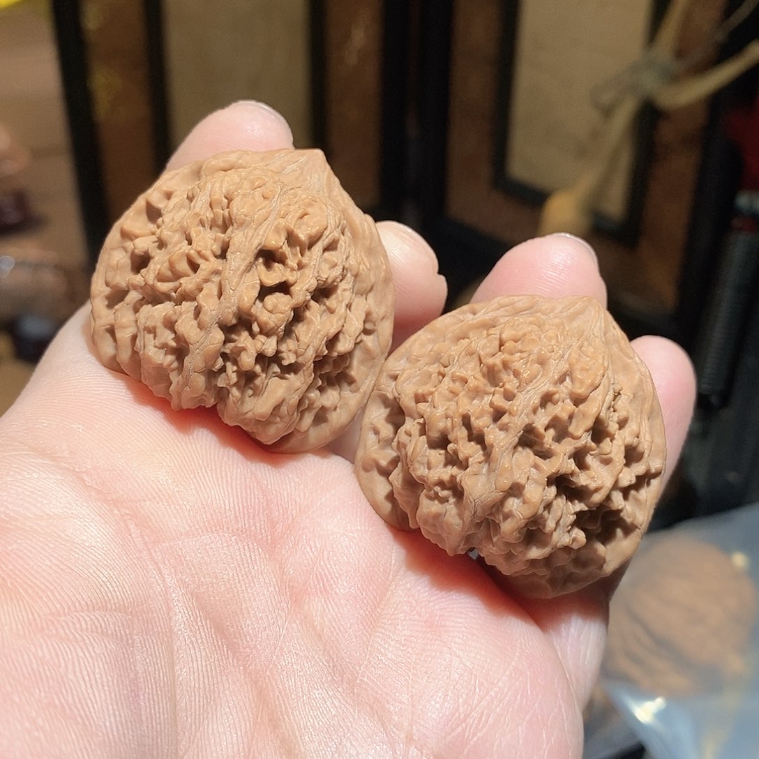 文玩核桃把件40满天星全品