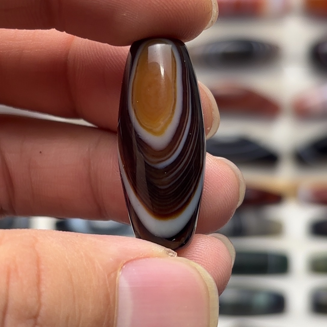 玛瑙/玉髓未镶嵌吊坠8