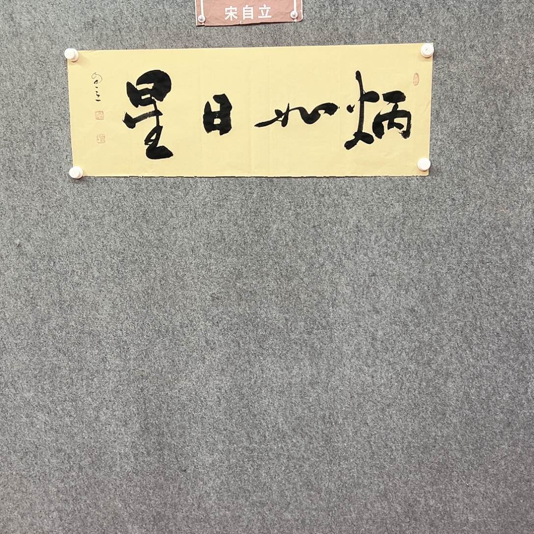 书法宋自立书法作品