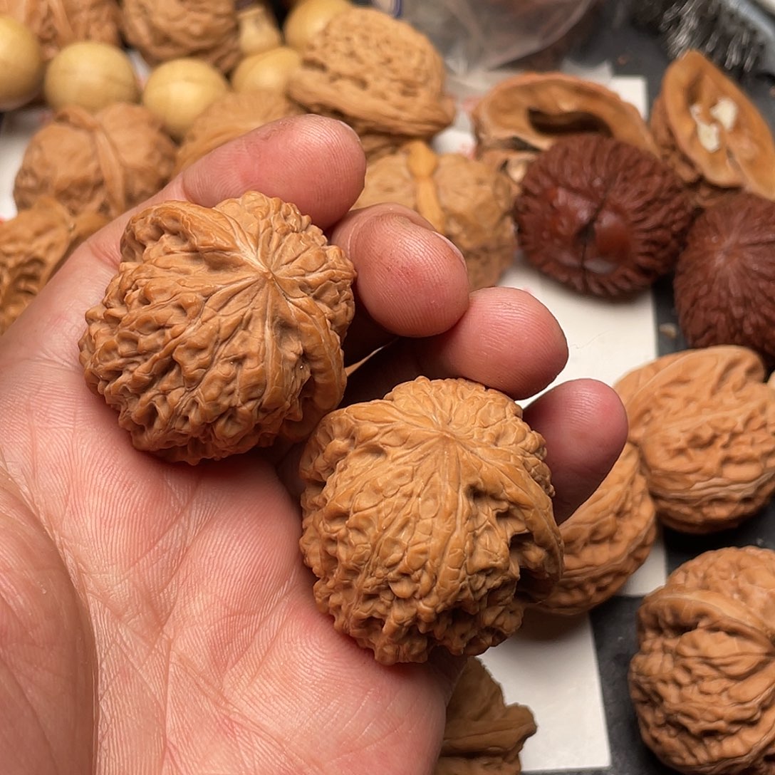 文玩核桃吊坠用****9凹底