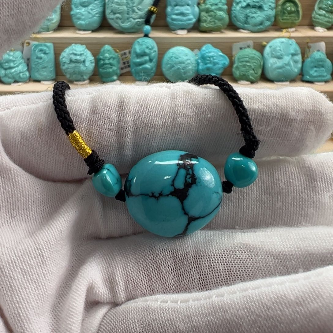 未镶嵌绿松石随形18.1mm
