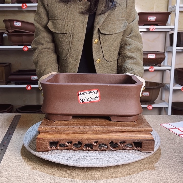 紫砂花盆等都是由