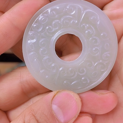 和田玉（糖玉）挂件未镶嵌