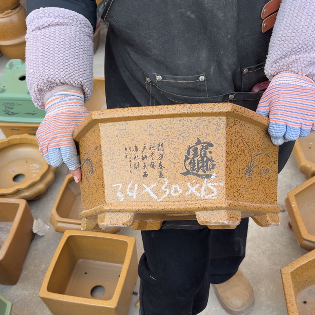 紫砂花盆盆景艺术