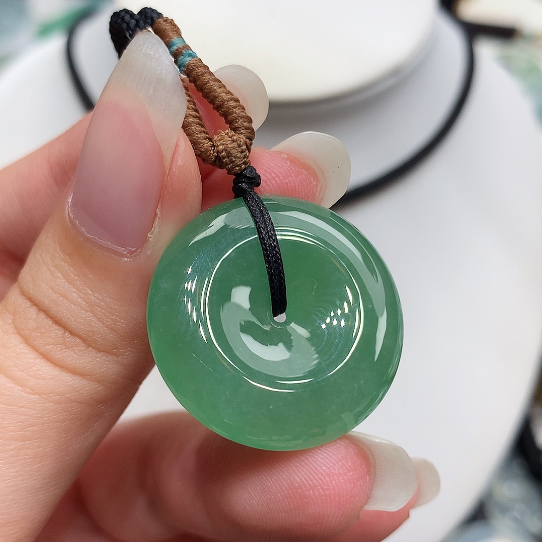 翡翠未镶嵌胸饰翡翠50，25.4/6.3