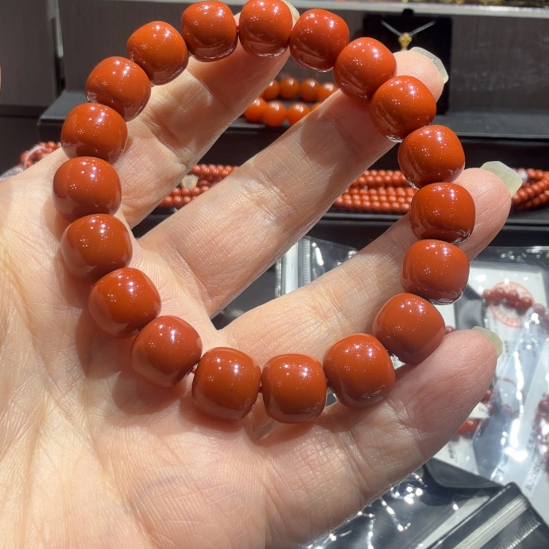 @***❀南红玛瑙未镶嵌手串