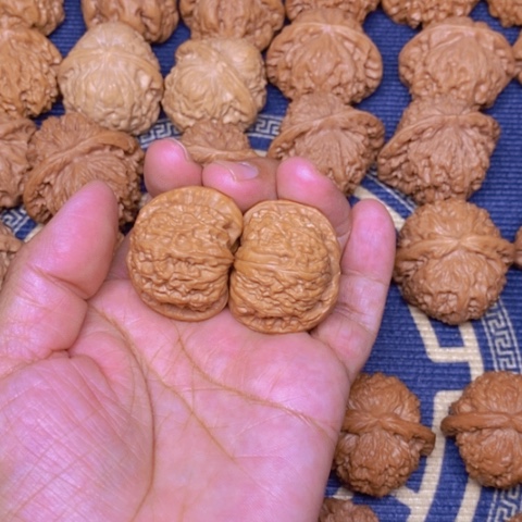 【闪购商品】文玩核桃吊坠云****）白狮子36