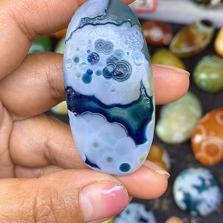 牌子奇石饰品无孔