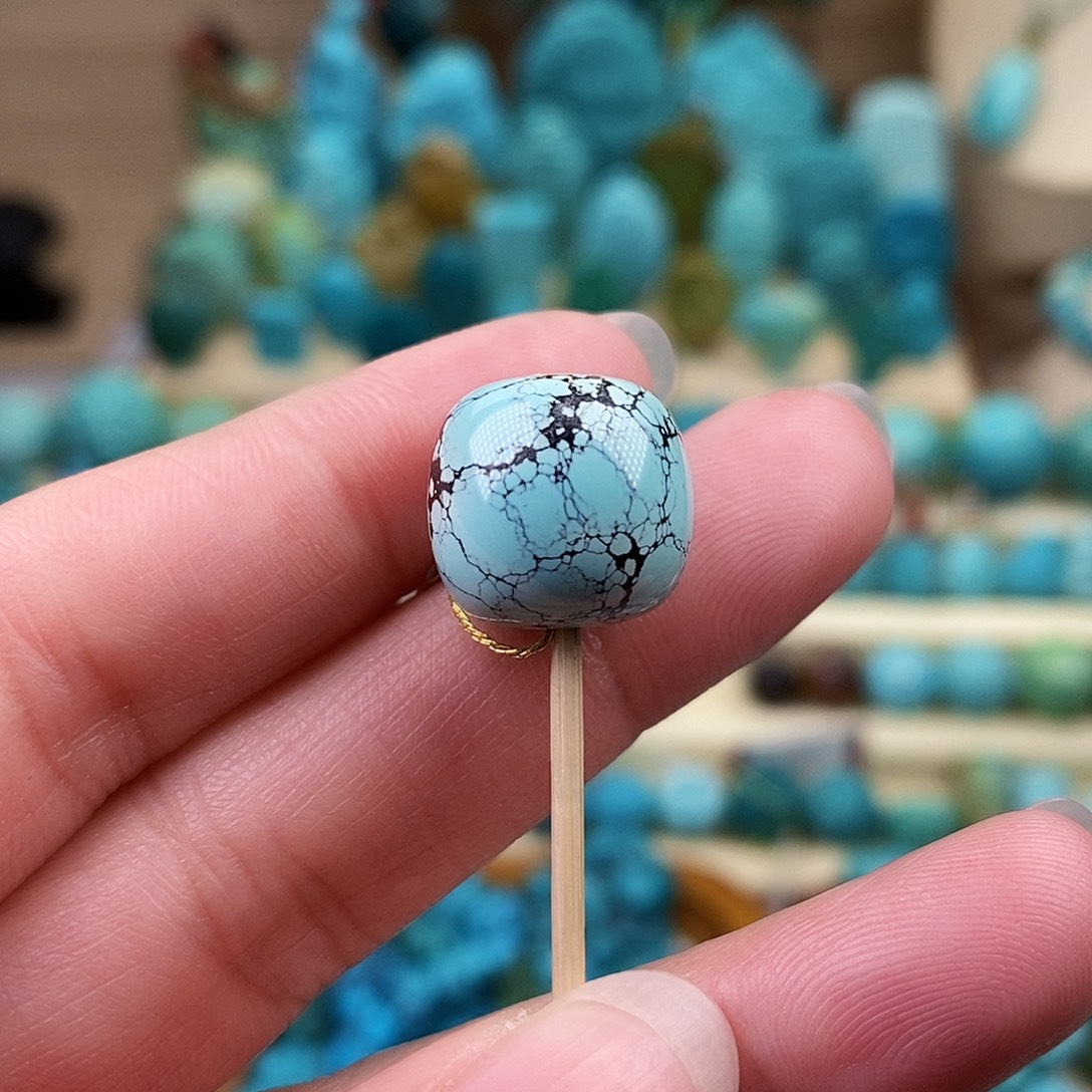 绿松石珠宝奇石未镶嵌