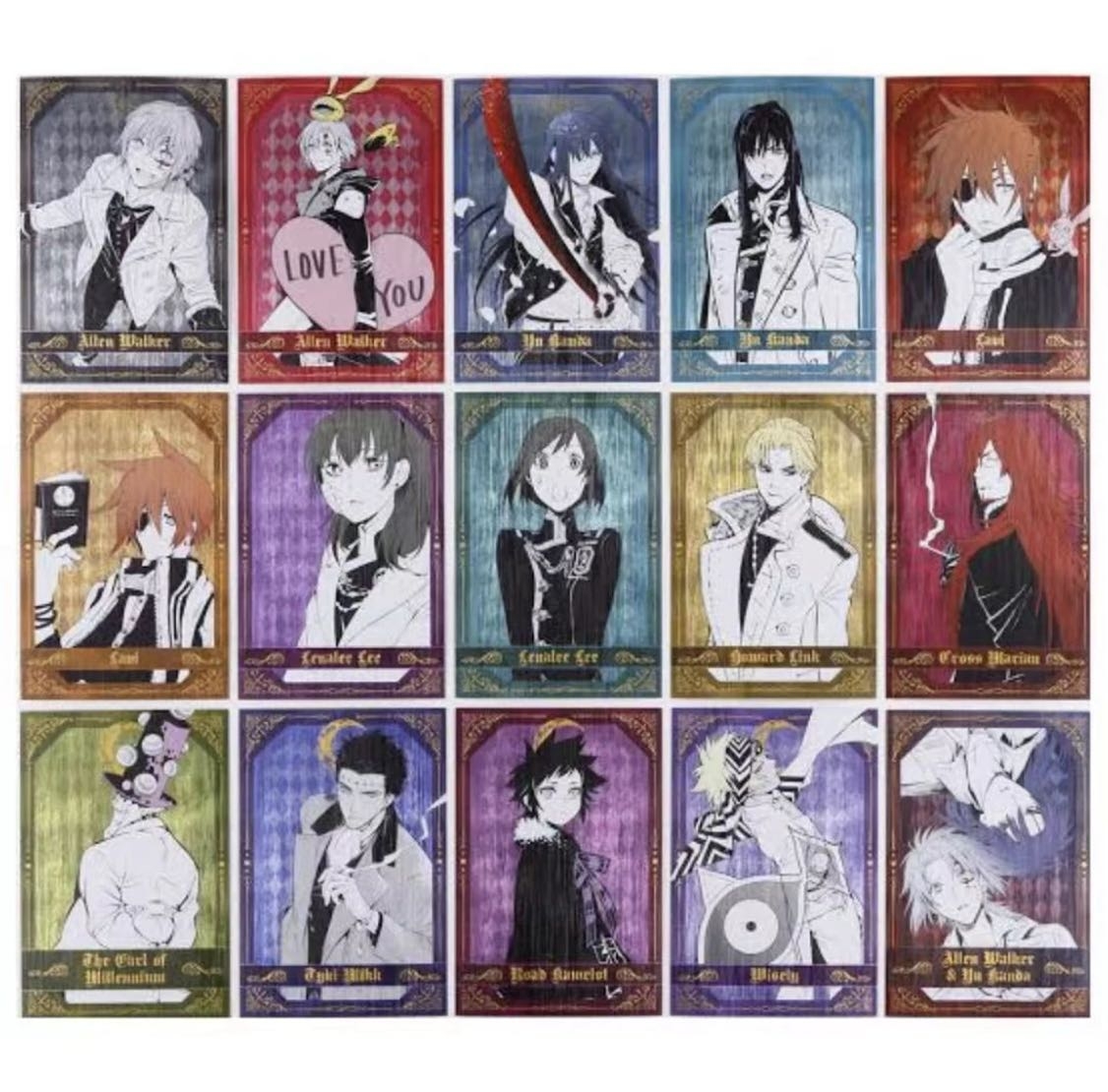 【驱魔少年】金属明信片 盲盒 未成年禁止下单