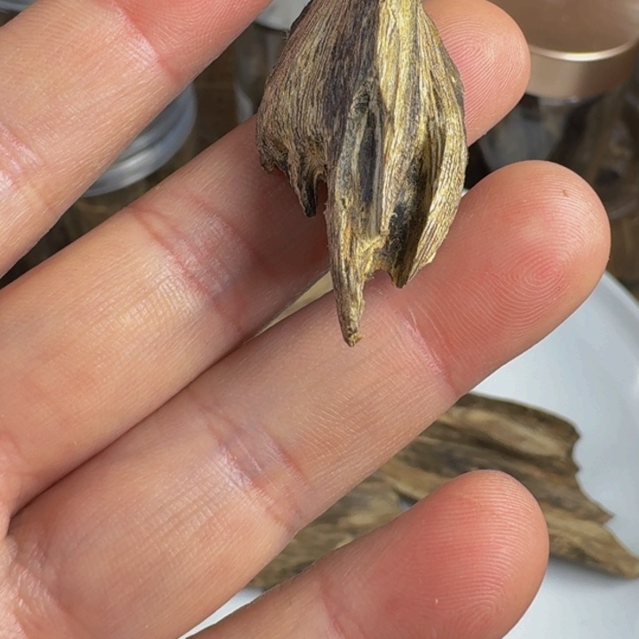 沉香沉香木制品广西虎斑棋1.5克