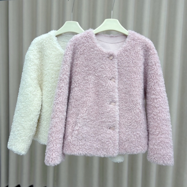 静静推荐 新款时尚百搭气质皮毛一体22c9512