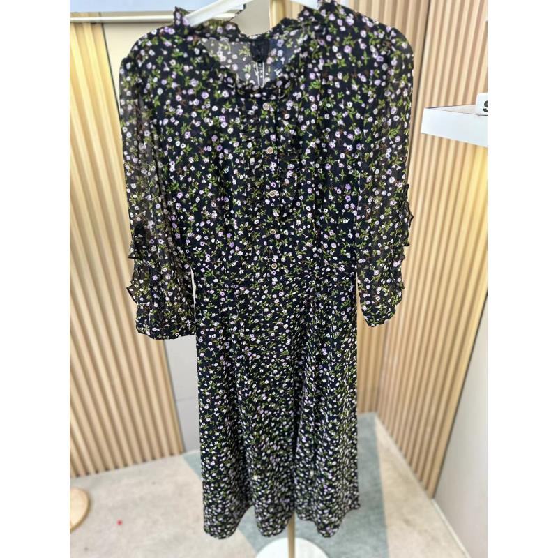 H2031蕾丝碎花气质时尚休闲百搭女士夏季连衣裙L13