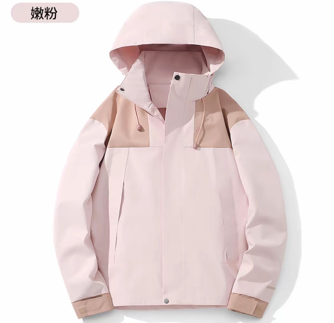 3034秋冬季男女冲锋衣登山服外套夹克潮牌户外防风防水