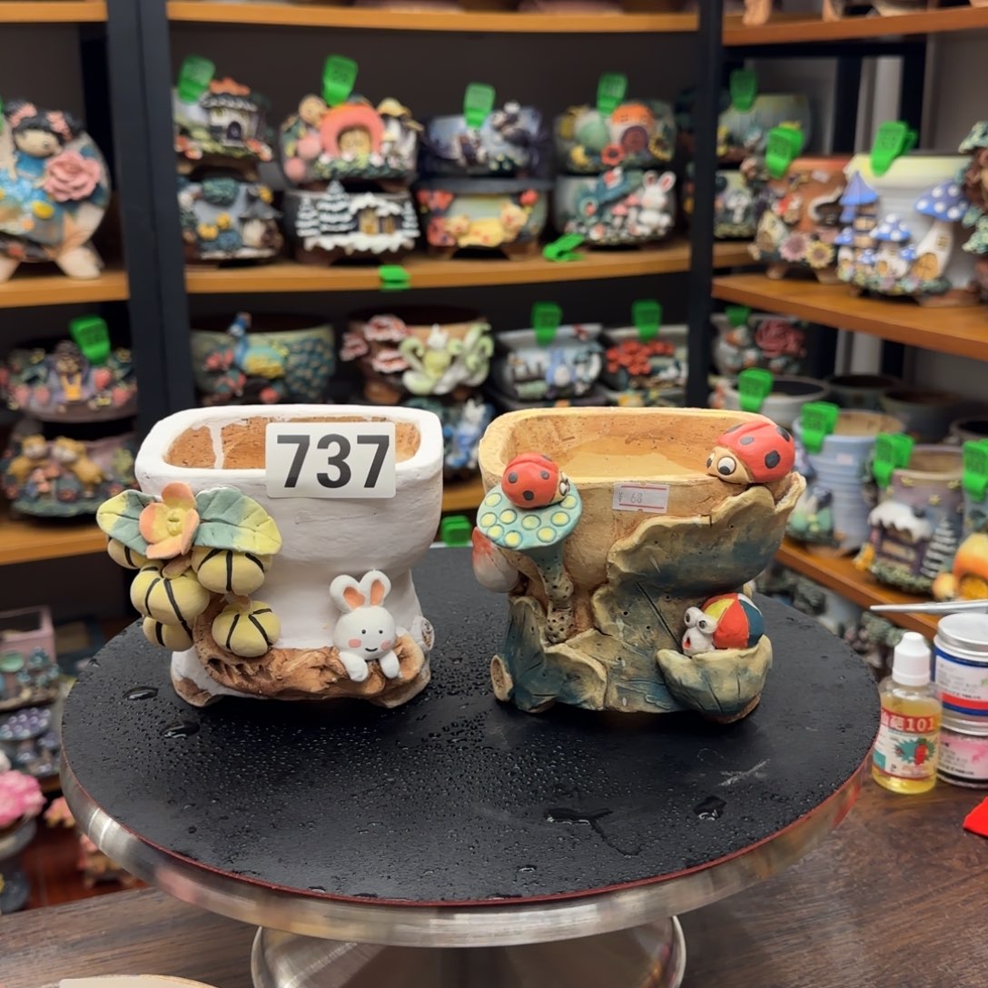 【闪购商品】陶瓷粗陶手捏