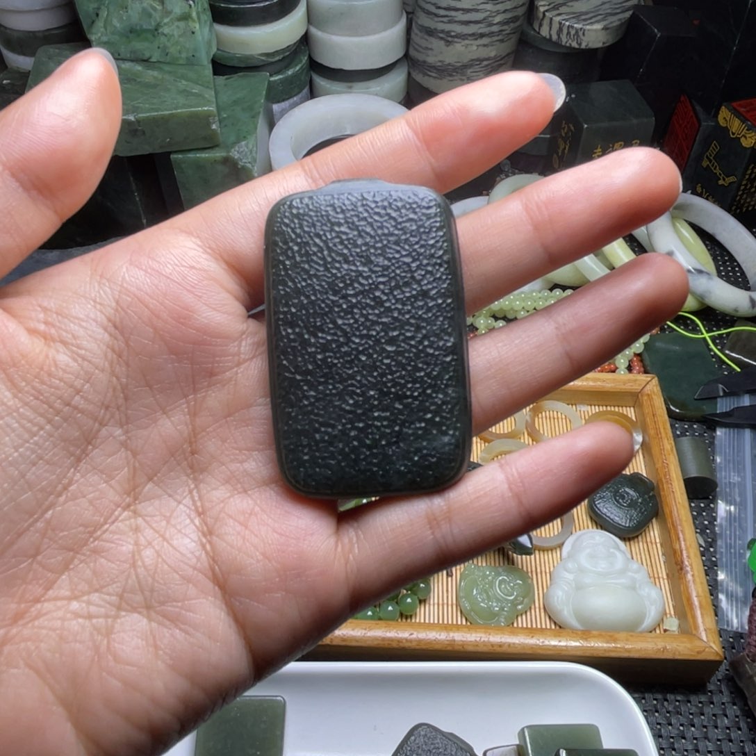 未镶嵌和田玉珠宝半成品小**阳