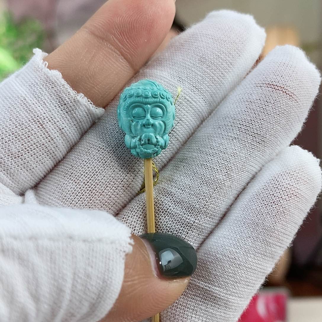 绿松石珠宝奇石未镶嵌