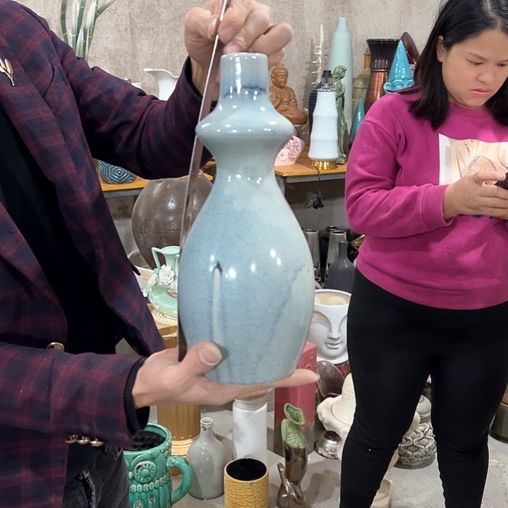 瓶高度30厘米口径3厘米微瑕捡漏