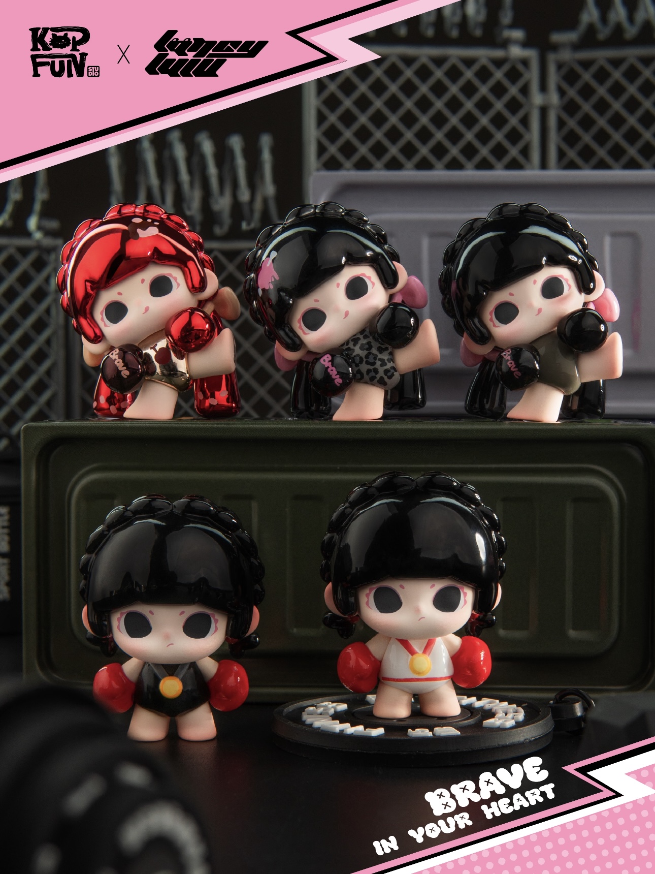 【直播间代拆】LULU自由是一种力量萌粒盲袋系列盲盒可爱生日礼物