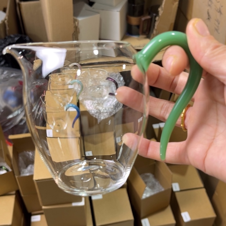 玻璃手工艺品忆然绿玉