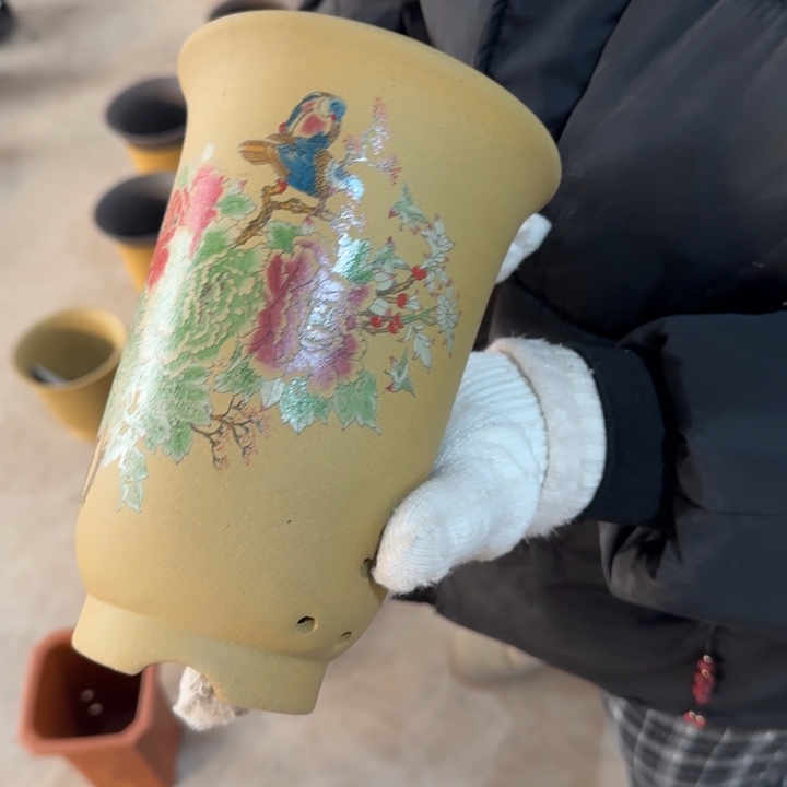 紫砂花盆紫砂花盆14^20