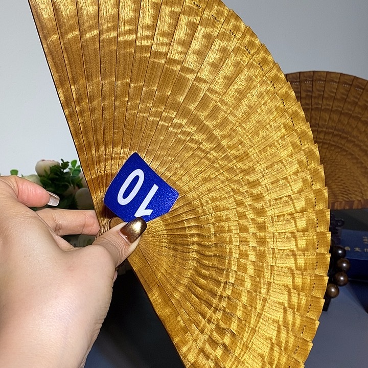 (***土金丝楠金丝楠木扇子