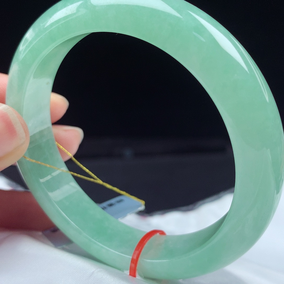 未镶嵌手镯翡翠56圈0185