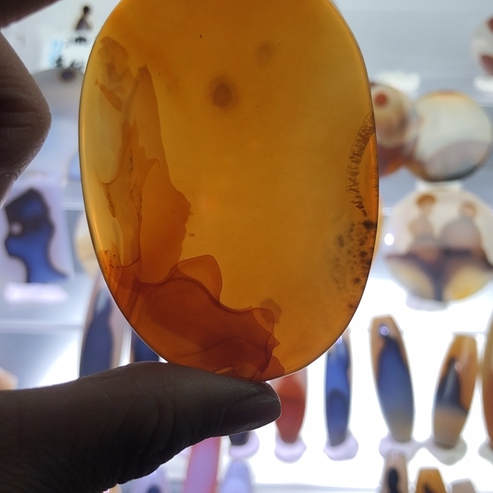 查罗石未镶嵌珠宝半成品109