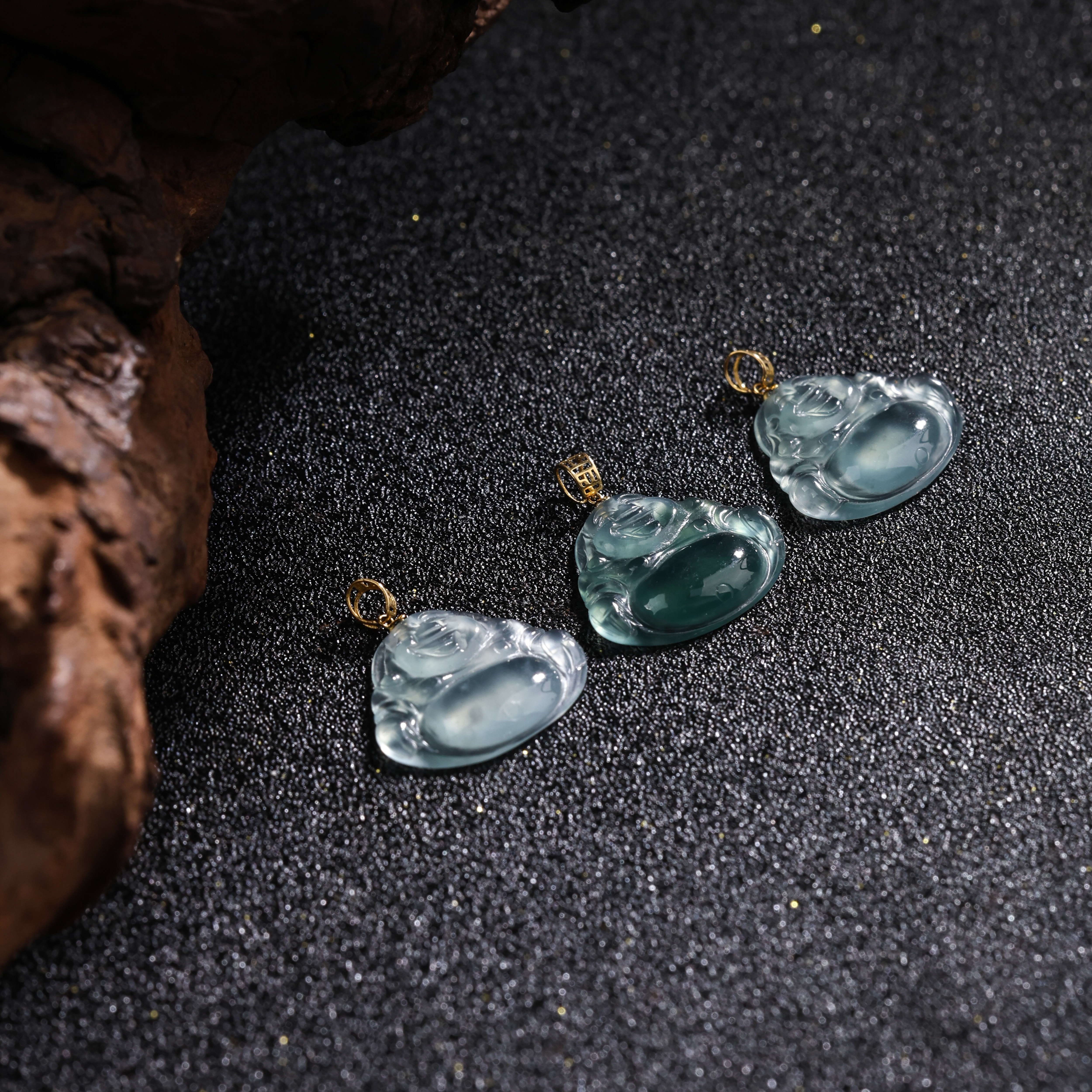 【举石臻选】TA0804-109-36翡翠吊坠18k(一件/多样性发）X