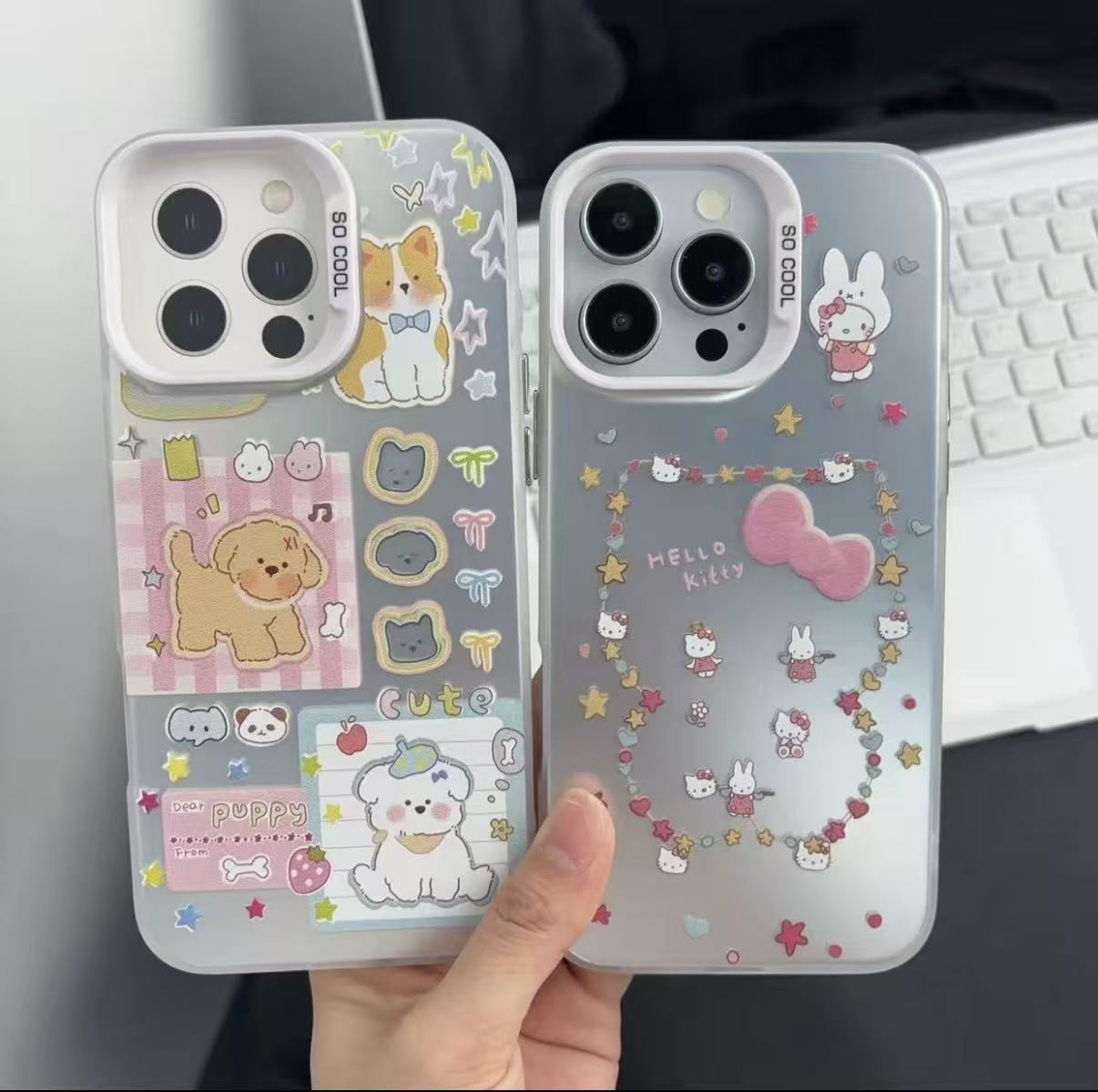 适用于小米/红米型号 电镀卡通手机壳可爱创意